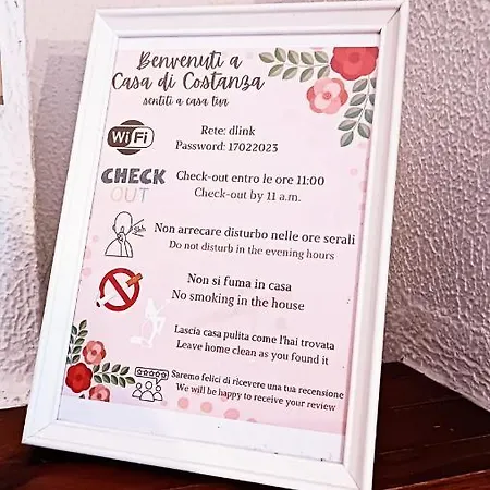 La Casa Di Costanza